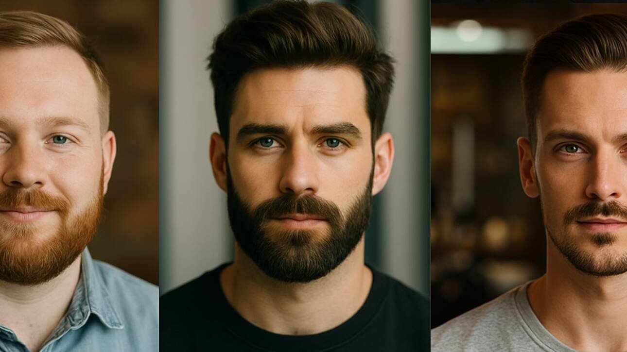 Barba según tipo de cara