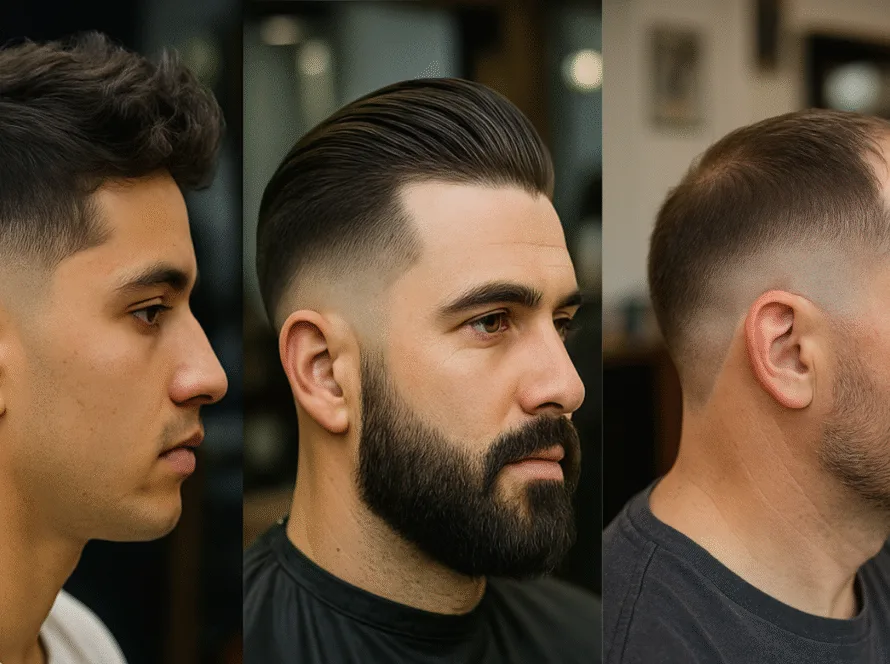 Corte burst taper - hombre